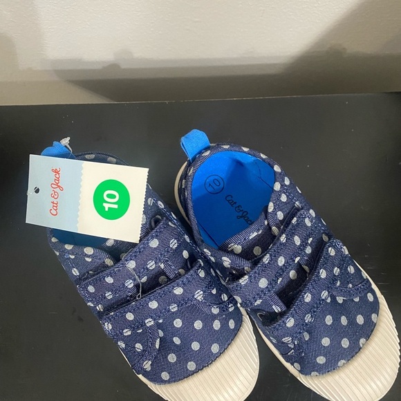 Toddler Parker Sneakers - Navy Blue - Cat & Jack Size 9,10 - Picture 5 of 10